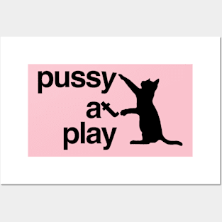 Pussy At Play Posters and Art